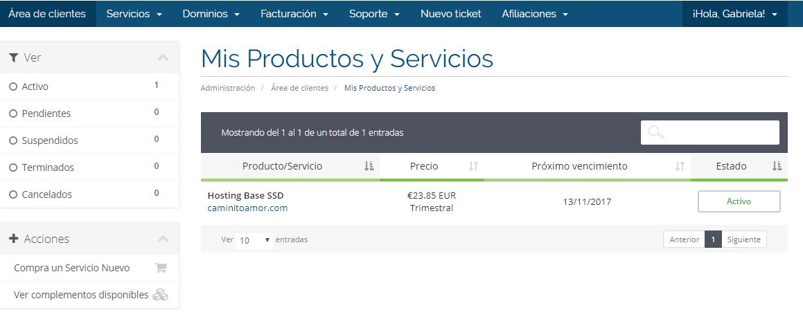 crear un blog paso a paso area clientes 2