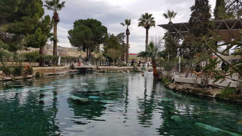 piscina de Cleopatra en Pamukkale