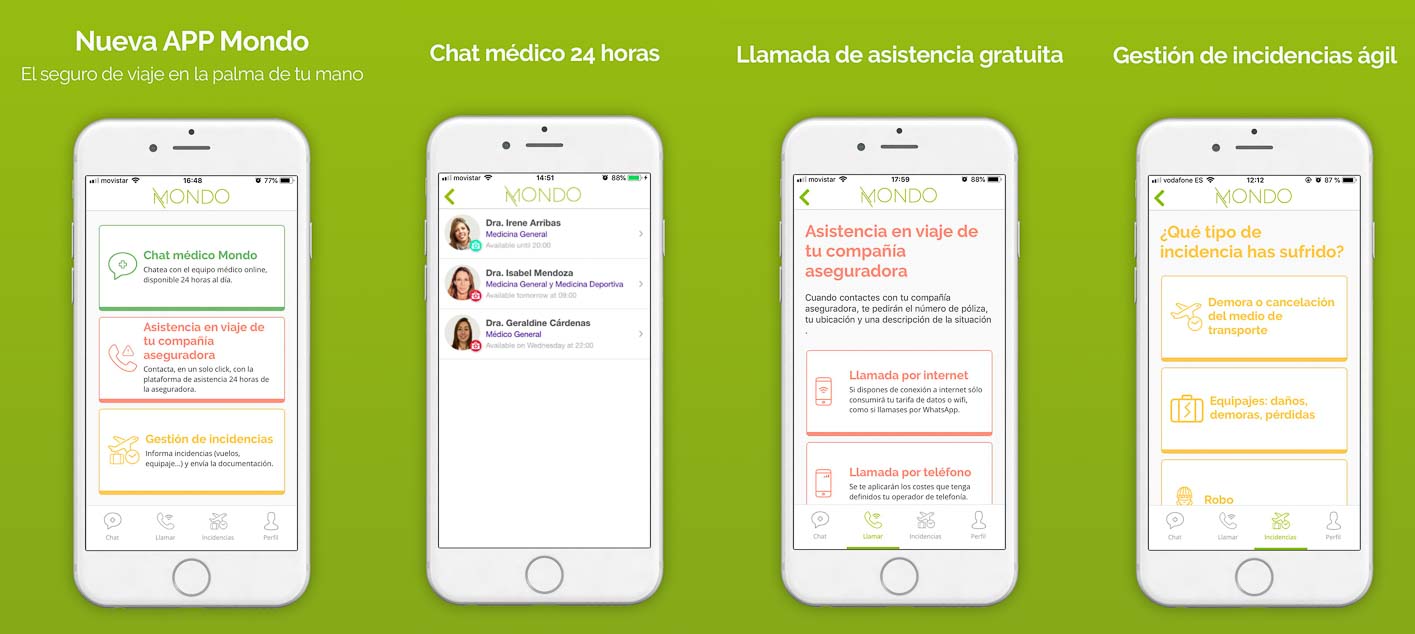 el mejor seguro de viaje con app en español